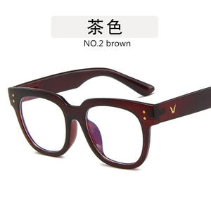 Hot Selling Fashion Newest Black White <b>Large</b> <b>Frame</b> Glasses Anti Blue Light Glasses Oversized Square Glasses 2021 - Product Image 4