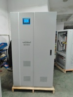 Régulateurs/stabilisateurs de tension industriels à colonne en cuivre SBW haute puissance 380V 200KVA 400KVA 500KVA Stabilisateurs triphasés