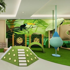 Trò chơi mẫu giáo trong nhà sân chơi Thiết bị leo núi mầm non an toàn - Product Image 3