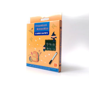 Jeux de cartes d'éducation préscolaire apprentissage cartes flash de soustraction d'<span class=keywords><strong>addition</strong></span>/cartes cognitives avec stylos effaçables - Product Image 2