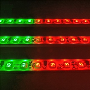 Lámpara de decoración de armario de <span class=keywords><strong>cocina</strong></span> 12V WS2811 <span class=keywords><strong>Barra</strong></span> de luz dura a todo Color 24V SMD 5050 RGB tira de <span class=keywords><strong>Led</strong></span> programable colorida mágica - Product Image 4