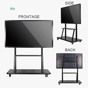 <strong>Interactive</strong> <strong>Whiteboards</strong> for Schools Onescreen Smart Board All in One Teaching Clvertouch Screen <strong>Portable</strong> with Swivel Wheels - Product Image 2
