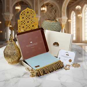 Alfombra de Oración Musulmana Tosca, Alfombra de Sujood de Piel Sintética de Primera Calidad con Espuma, Diseño Suave y Cómodo con Borla Dorada - Product Image 5