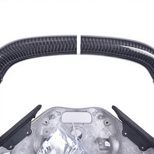 Volant en fibre de carbone à bas <span class=keywords><strong>prix</strong></span> en stock pour Chevrolet <span class=keywords><strong>Corvette</strong></span> C8 - Product Image 2