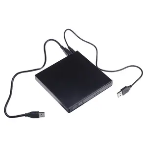 Prezzo di fabbrica unità DVD USB 2.0 Plug and Play unità ottica esterna lettore CD/DVD-ROM per il computer portatile