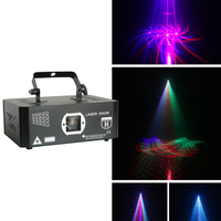 AOPU 10 en 1 Effet 3d Animation Laser Lumière RGB Laser Lumière Projecteur Disco Lumière pour KTV DJ