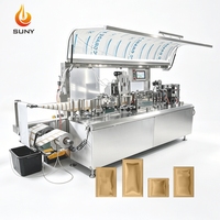 Machine d'emballage portable pour lingettes humides en sachet individuel, scellage quatre côtés, mini machine à lingettes humides