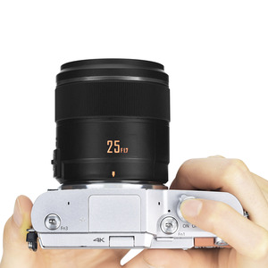 Lentes para Cámara Yongnuo, Sistema <span class=keywords><strong>4</strong></span>/<span class=keywords><strong>3</strong></span>, Lente Principal Estándar Yn25mm F1.7m - Product Image 5