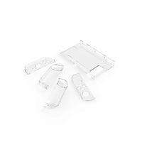 Housse de protection pour Nintendo Switch V1 Oled V2, étui de protection en PC, coque transparente