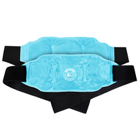Thérapie chaude et froide Gel Perles Pack de glace Soulagement de la douleur dorsale Ceinture de compression du bas du dos