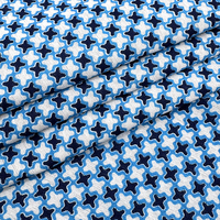 Tissu en flanelle de coton à double face, imprimé, absorbant, 150 cm, 120 g/m², motifs personnalisables pour chemises, vente chaude sur le marché de Madagascar