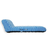 Chaise longue gonflable double pour piscine, fauteuil de piscine, chaise longue de soleil, canapé gonflable pour piscine, jardin, lit gonflable dans l'eau
