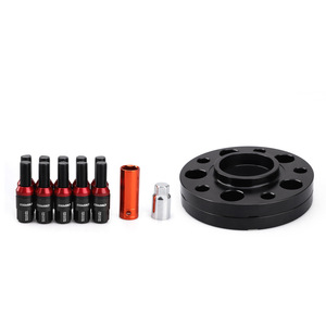 Widened Wheel Hub <b>Flange</b> 114.3mm 5 Hole Aluminum Alloy For Bmw Mini With Tapered <b>Bolts</b> 14x1.25 - Product Image 1