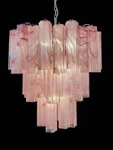 <span class=keywords><strong>Lampadario</strong></span> romantico in tubo di vetro <span class=keywords><strong>rosa</strong></span> alabastro in stile occidentale lampadari a sospensione fatti a mano in ristorante - Product Image 6