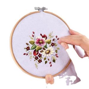 Hot Sale Natural Bamboo Cross Stitch <b>Frame</b> Hoop <b>Embroidery</b> Hoops Folk Art Carved Technique <b>Embroidery</b> Hoop <b>Frame</b> Folk Art Style - Product Image 5