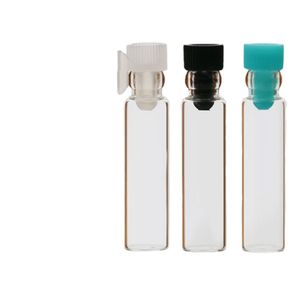 Frascos de Perfume de Vidrio de Tamaño Viaje, 1ml/2ml/3ml, Dispensadores Cosméticos Vacíos, Viales con Tapa de Rosca Serigrafiada para Rímel - Product Image 2