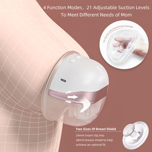 Anly Kiss elektrische tragbare Milch pumpe Hände frei, Baby Stillen Produkt tragbar drahtlos 28mm Extraktor De Leche 24/21mm - Product Image 2