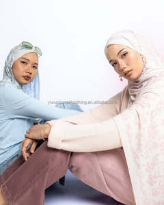 Scialle Bandana personalizzata sciai grossisti donna musulmana scialle modale stampa <span class=keywords><strong>Hijab</strong></span> <span class=keywords><strong>moda</strong></span> <span class=keywords><strong>Hijab</strong></span> bandane etniche sciarpe alla <span class=keywords><strong>moda</strong></span> musulmana - Product Image 6