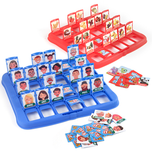 Chi è? Gioco da tavolo intellettuale che gioca giocattolo educativo per bambini indovina chi gioco persone frutta e animale - Product Image 2