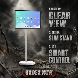 Téléviseur intelligent mobile 32 pouces 4K avec écran tactile rotatif pour salle de conférence - Product Image 5