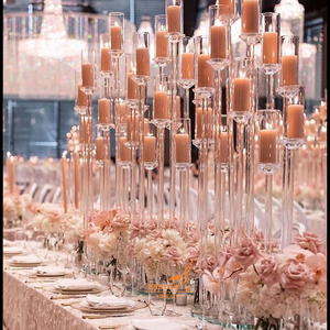 Đám Cưới Pha Lê Nến Chủ 10 Cánh Tay Trang Trí Tổ Chức Sự Kiện Đảng Pha Lê Nến 100 Cm - Product Image 6