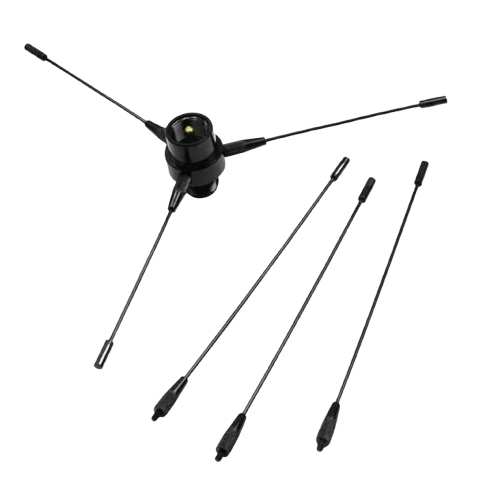 HHTX RE-02 Portable Ground Plane Radials Professional Adapter UHF Male Female Signal Enhance Antenna Omni-directional Car Radio