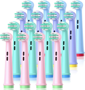 Têtes de brosse de rechange pour brosse à dents électrique rechargeable, nettoyage en profondeur, poils doux, accessoires de soins bucco-dentaires personnels - Product Image 1
