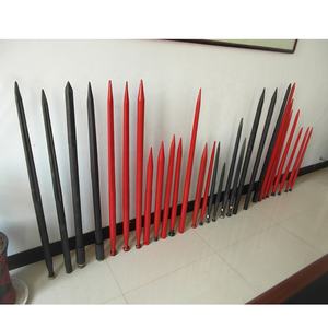 Tractor cargador frontal diente recto 1000mm 1100mm 1400mm repuesto agrícola paca <span class=keywords><strong>de</strong></span> heno lanza rastrillo <span class=keywords><strong>de</strong></span> heno - Product Image 4