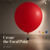 Vente en gros de ballons en latex de haute qualité de 36 pouces (90 cm), ballons géants de 36 pouces, fournisseur pour la Saint-Valentin, Halloween, Noël, Ramadan