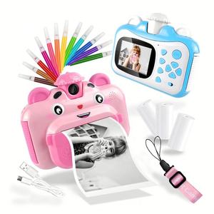 Cámara de Impresión Instantánea para Niños, 1080p HD, Sensor MOS, Mini Cámara Digital Impermeable, Papel Fotográfico Térmico, Regalo para Niños - Product Image 1