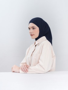 Chal Instantáneo para Mujeres Musulmanas, Otro Material, Estampado Floral y Pedrería, Transpirable, Diseño para Todas las Temporadas - Product Image 5