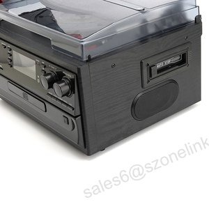 Tourne-disque rétro Lecteur vinyle Radio DAB avec lecture de <span class=keywords><strong>CD</strong></span> <span class=keywords><strong>Bluetooth</strong></span> 5.0 - Product Image 4