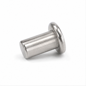 Rivets en acier inoxydable à tête plate, rivets à tête ronde, rivets métalliques, attaches industrielles, taille personnalisée - Product Image 1