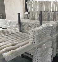 Estantería de exhibición de pared para tiendas minoristas, unidad de estanterías góndola tipo isla de Indonesia, estantería de almacenamiento de acero, estantería de supermercado