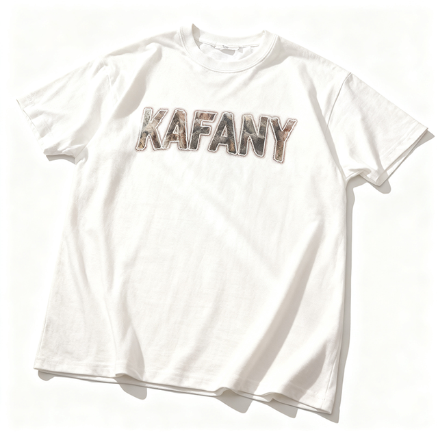 Kafany Garment Men's Clothing Factory Pure Cotton T-Shirts Custom Your Logo Print 100% Cotton Street Vintage T Shirts