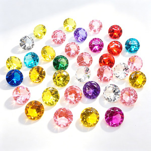 Diamantes acrílicos simulados para joyería DIY, colgantes de gemas con temática de dibujos animados para niños, gemas de parque de atracciones para caza del tesoro y arqueología - Product Image 3