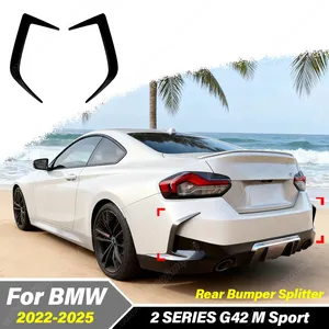 สำหรับรถยนต์ซีรีส์ 2 G42 M Sport ปี 2022 2023 2024 ชุดแต่งสปอยเลอร์กันชนหลังด้านข้าง  ฝาครอบป้องกันตกแต่ง ชุดแต่ง BModification - Product Image 1