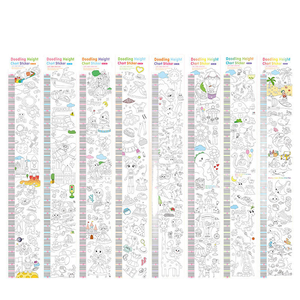 Çocuklar için Foska boyama rulo bebekler için yapışkan boyama Poste, çocuklar için çizim boyama kağıdı sınıf ev doğum günü için hediye - Product Image 3