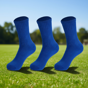 Calcetines Deportivos Db para Hombre, Paquete de 3, Transpirables, de Algodón y Elastano, Color Sólido, Logotipo Estampado por Sublimación en la Parte Inferior, Casuales de Verano - Product Image 2