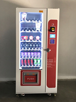 Haloo Changeur de pièces de monnaie QR Code M-pesa Distributeur automatique de collations et de boissons Distributeur de produits réfrigérés Fabrication de mini machines