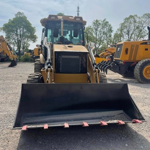 รถตักล้อยางแคตเตอร์พิลลาร์มือสอง รุ่น Cat420 Jcb 3cx 4cx รถแบคโฮ ความจุ 7 ตัน รถตักหน้าขนาดเล็กของแท้ รถตักแบคโฮมือสอง รุ่น Cat420F - Product Image 5