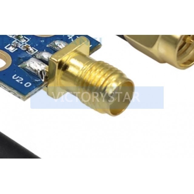 CC1101 wireless module 433M data transmission and reception with antenna gain increased SMCC1101 433M