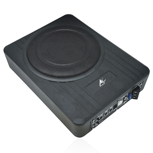 AK-24S usine directe nouveau subwoofer ultra-mince de 10 pouces subwoofer sous le siège subwoofer Siim Active voiture Subwoofer 12/24V <span class=keywords><strong>Bass</strong></span> Pro LITE - Product Image 1