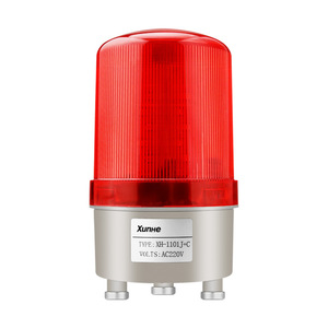 Xunhe Led Warning Light Xh-1101j C Ac220v Red Flashing Indicator Light For Industrial Alarm Use - Product Image 1