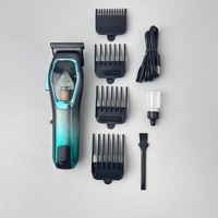 Juego de recortadora de peluquero eléctrica recargable profesional, Motor de levitación magnética de plástico para corte de pelo a granel para hombre