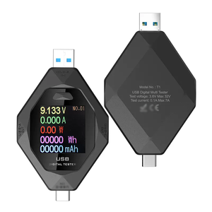 เครื่องตรวจจับการชาร์จ PD มัลติฟังก์ชั่น1.44นิ้วชนิด C + USB หน้าจอสีจอแสดงผลดิจิตอล - Product Image 1