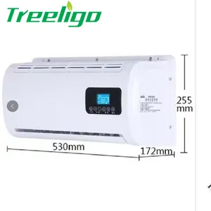 Refrigerador de ar condicionado, material de ferro 24v, para caminhão, estacionamento, ac 12v, trator elétrico, cab, ar condicionado