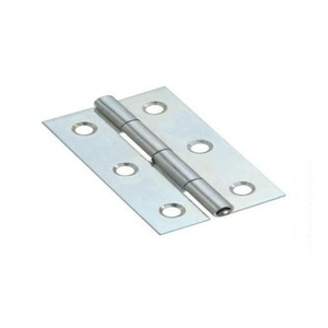 Arte de alta calidad. Bisagras para puertas y ventanas de acero inoxidable chapadas en zinc blanco estrecho 323 Pin fijo de 30x20x0,9mm para muebles - Product Image 1