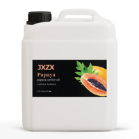 Huile de papaye végétalienne non-OGM en gros, prix de gros, 100 % pure, pressée à froid, non raffinée, pour hydrater la peau, les cheveux et le visage
