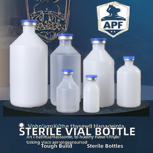 Viales de Inyección Veterinarios de Plástico Transparente Vacíos, Sellados con Corcho, Estériles, de 30 ml, para Máquina de Llenado de Viales - Product Image 2